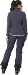 Matsdal - dámska fleecová mikina s kapucňou na 1/2 zips, Ink S (3)