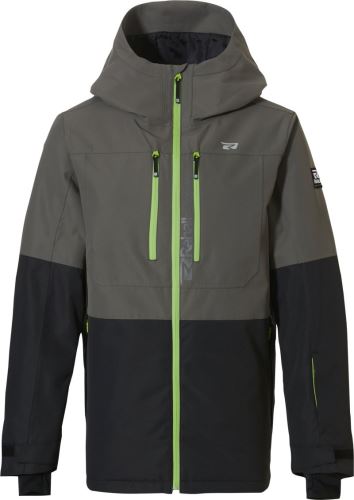 Pánska lyžiarska bunda Rehall Cream, Gunmetal