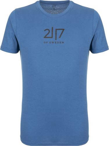 2117 of Sweden Bavlnené unisex tričko Vida, Modrá