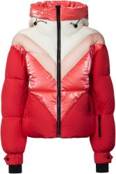 Rock Experience Big White dámská zateplená bunda, Ribbon Red/Marshmallow/Rose Smoke/Cayenne