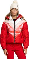 Dámska zateplená bunda Rock Experience Big White, Ribbon Red/ Marshmallow/ Rose Smoke/ Cayenne (2)