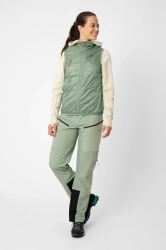 Klinta - dámska hybridná vesta, Vintage Green (1)