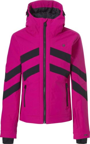 Dievčenská lyžiarska bunda Rehall Soof, Brite Pink