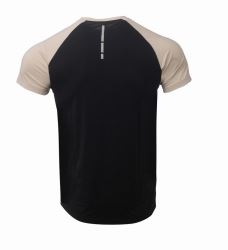 2117 of Sweden HULI pánske multišportové tričko s krátkym rukávom, čierne (2)
