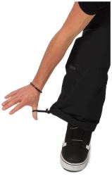 Rehall Breeze-R pánske lyžiarske nohavice baggy, Black (7)