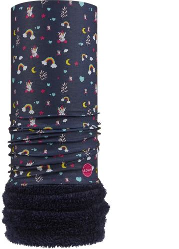 Detský nákrčník Cairn Malawi Polar Plush Junior, Night Unicorn