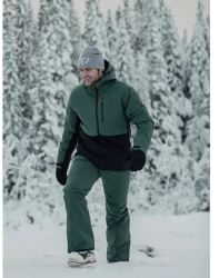 2117 of Sweden Sala ECO Pánske lyžiarske nohavice, Forest Green (3)