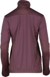 GTS301742L dámská waffle mikina, Plum (1)