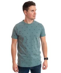 2117 of Sweden VIDA unisex tričko s krátkym rukávom, tmavá mentolová (1)