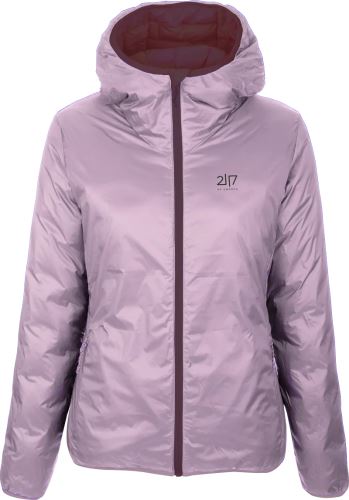 2117 of Sweden Haddingen dámská oboustranná péřová bunda, Dark Plum