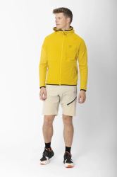 2117 of Sweden Trubo pánská fleecová hybridní bunda, Dark Yellow (1)