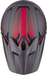 Cairn X Track cyklistická helma, Mat Black Red 56/58 (2)