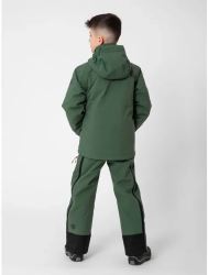 Detská lyžiarska bunda LANGAS, Forest Green (4)