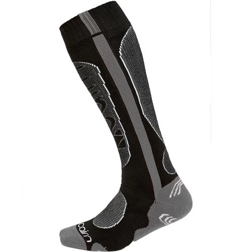 Cairn Spirit unisex lyžařské ponožky, Black Grey