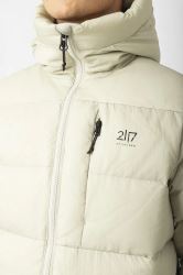 2117 of Sweden Geauri unisex páperová bunda, Béžová (3)