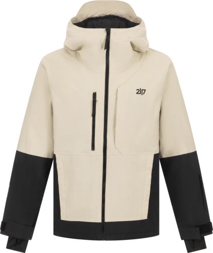 Norrdal - pánska ľahko zateplená lyžiarska bunda, Beige S