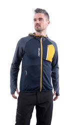 GTS300522 - Pánska funkčná mikina s kapucňou , dym
