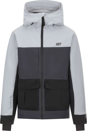 Sillerud - unisex ľahko zateplená lyžiarska bunda, Soft Blue XL