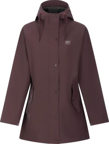 2117 of Sweden Svappavaara dámsky dažďový kabát, Wine Red