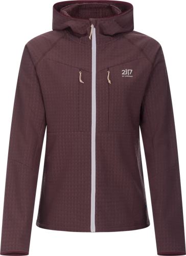 2117 of Sweden Mellom dámská softshellová bunda, Wine Red