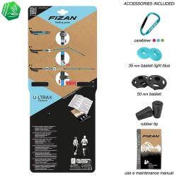 Trekingové palice Fizan Ultrax, Carbon (3)