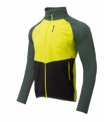 2117 of Sweden VASSBACKEN pánska ultraľahká softshellová bunda, lesná zelená (1)