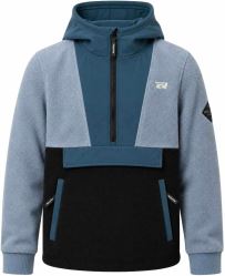 Detská fleecová mikina Rehall David-R26, Steel Blue