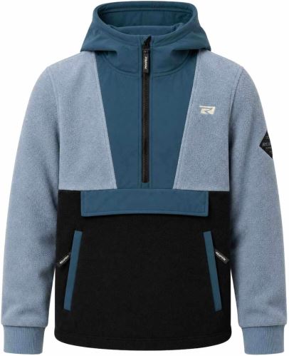 Detská fleecová mikina Rehall David-R26, Steel Blue