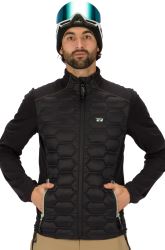 Unisex hybridná bunda Rehall Jenson-R, čierna (7)