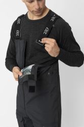 2117 of Sweden Soppero pánské lyžařské kalhoty, Black (6)