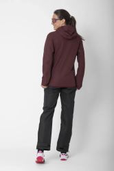 2117 of Sweden Jacks dámská 2,5vrstvá bunda, Dark Plum (3)