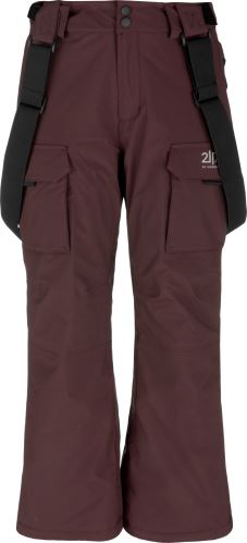 2117 of Sweden Anjan dětské lyžařské kalhoty, Dark Plum