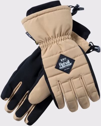 Rehall Rail-R unisex lyžařské rukavice, Stone