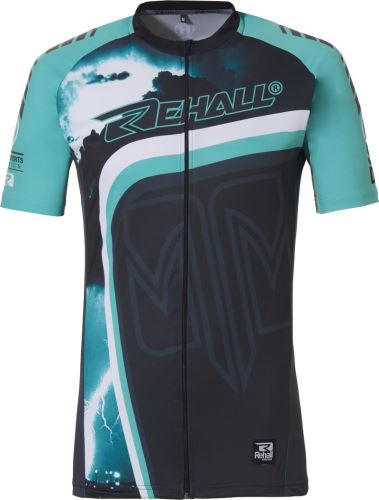 Rehall Lance-R pánské cyklo tričko s krátkým rukávem, Aqua
