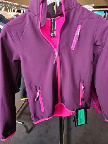 GTS 4036 K - Detská softshellová bunda 2L - Plum