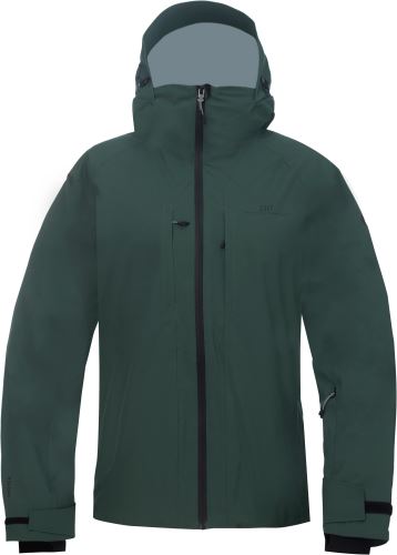 EDUM - dámska lyžiarska bunda ECO s membránou,Forest Green