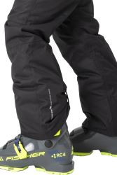 Borgvik - detské lyžiarske nohavice, Black 152 (7)