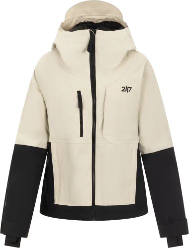 Norrdal - dámska ľahko zateplená lyžiarska bunda, Beige XL