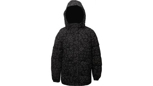 Detská zimná bunda True North, Black Reflective