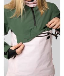 2117 of Sweden MYRE dámský lyžařský anorak , Forest Green (7)