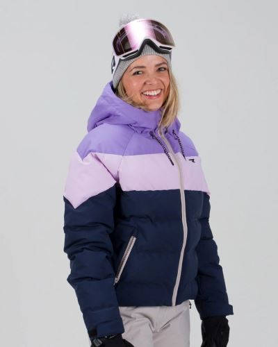 Rehall Nady-R26 dámská lyžařská bunda, Paisley Purple