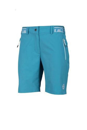 GTS 606731 L - Dámske elastické outdoorové šortky ROMBO, Petrol