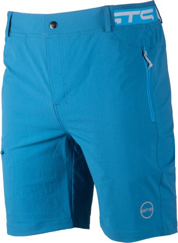 GTS 606721 MT - Pánske elastické outdoorové šortky ROMBO, Petrol