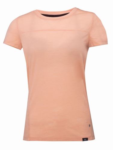 2117 of Sweden Dámske merino tričko Indor, Peach