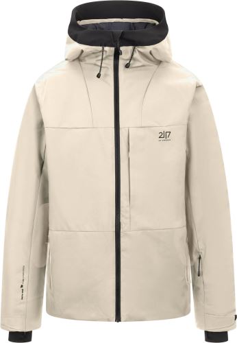 Humla - pánska ľahko zateplená lyžiarska bunda, Beige S