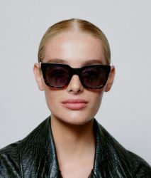 A.Kjaerbede Nancy unisex sluneční brýle, Black Demi Tortoise (6)