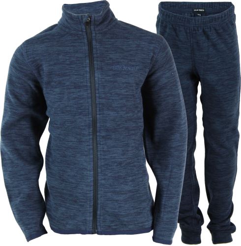 Detský flísový set True North s mikinou a nohavicami, Navy Melange
