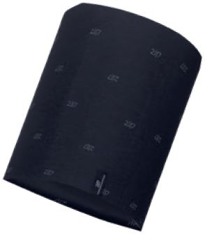 2117 of Sweden Juves elastický nákrčník, Black