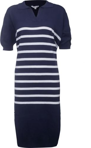Dámske šaty Marine Tröja lång, Navy