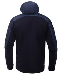 2117 of Sweden KRUPPA pánská hybridní bunda s kapucí, navy (2)